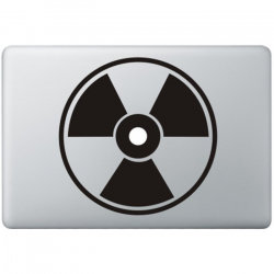 Kerngevaar Macbook Sticker